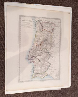 Lot 110 - Europe. A mixed collection of approximately 150 maps, 18th & 19th century