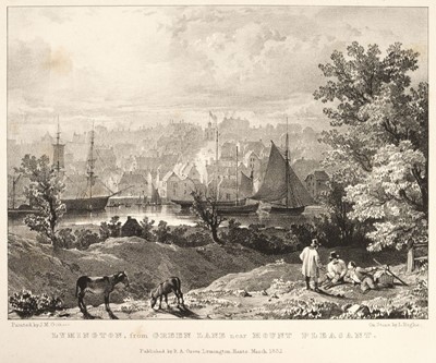 Lot 54 - Grove (Richard). Views of the Principal Seats, and Marine & Landscape Scenery of Lymington, 1832