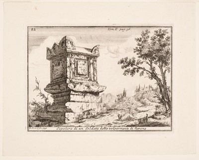 Lot 30 - Barbault (Jean 1718-1762), Two views of Rome, etchings