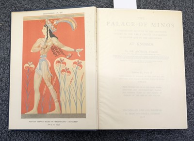 Lot 239 - Evans (Arthur). The Palace of Minos, 7 volumes, 1921-36