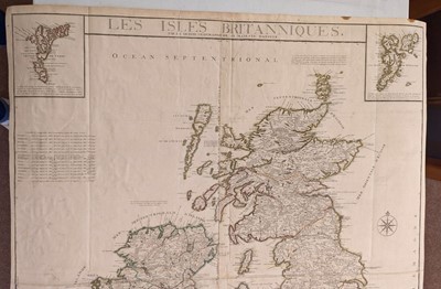Lot 91 - British Isles. De Fer (Nicolas), Les Isles Britanniques, S. Desnos, Paris,  circa 1760