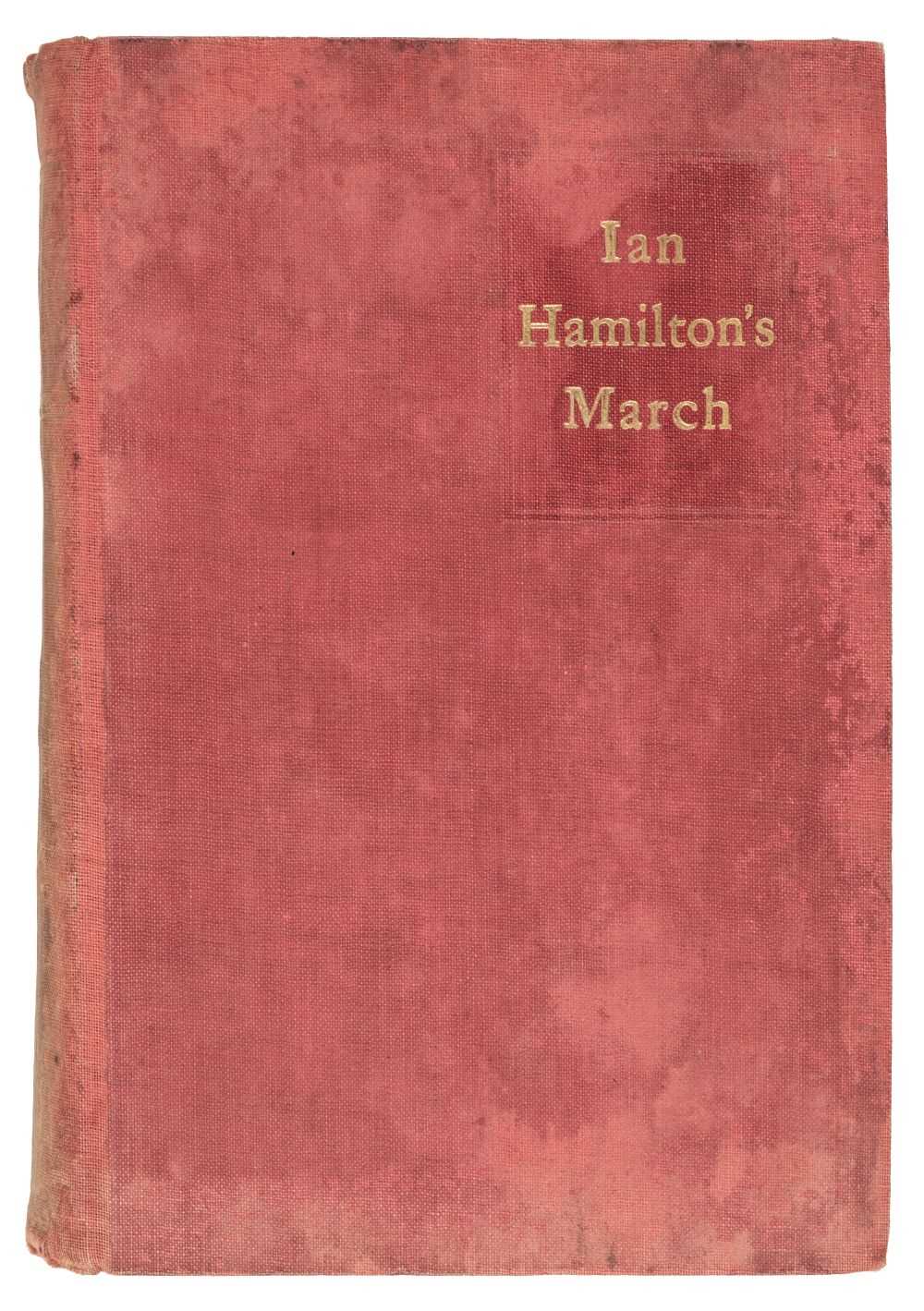 Lot 3 - Churchill (Winston Spencer). Ian Hamilton's March, 1st edition, 1900