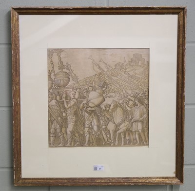 Lot 27 - Andreani (Andrea, 1558/59-1629). The Triumphs of Caesar, woodcut, 1599
