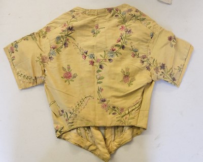 Lot 536 - Bodices. A collection of early bodices, late 18th/early 19th century