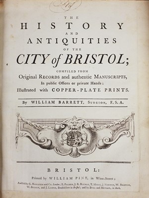 Lot 399 - Bristol. A collection of 19th & early 20th-century Bristol reference