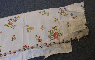 Lot 563 - Fabric. A collection of 18th & 19th century silk brocades and damasks