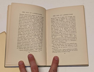 Lot 382 - Keynes (John Maynard). The End of Laissez-Faire, 1st edition, 1926