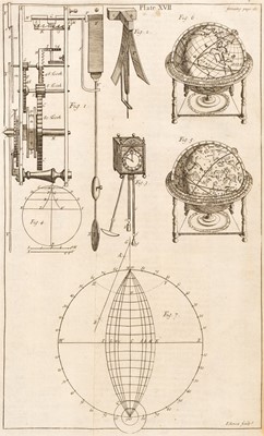 Lot 301 - Bion (Nicolas). The Construction and Principal Uses of Mathematical Instruments, 1723