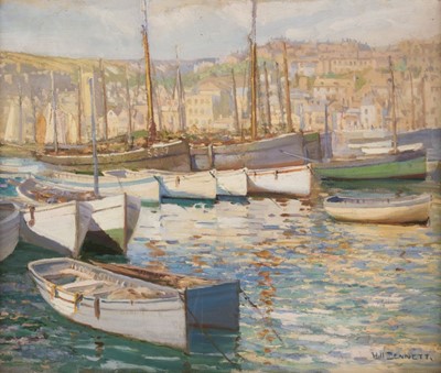 Lot 243 - Bennett (William A., active circa 1922-1927). Boat Song