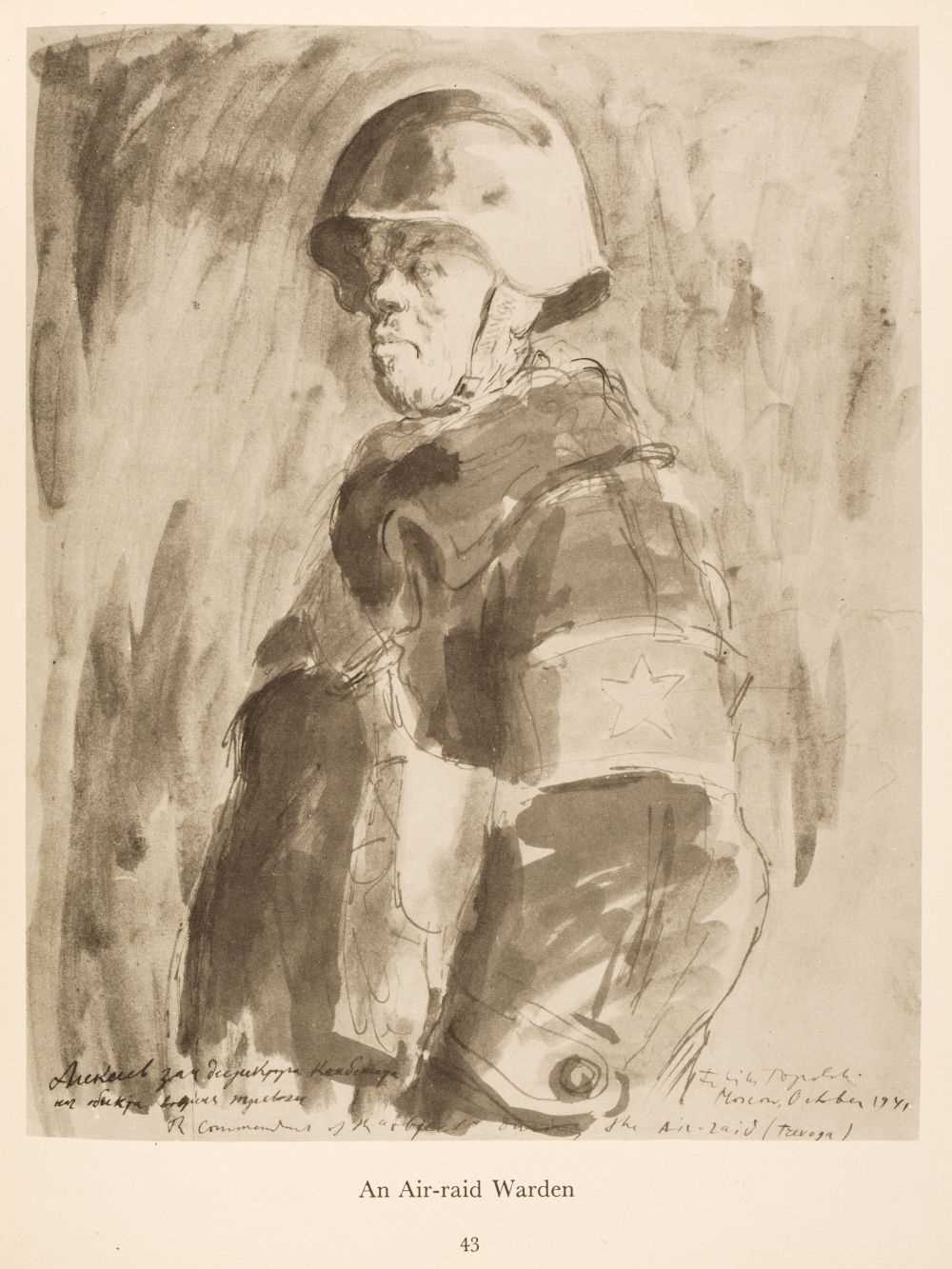 Lot 106 - Topolski (Feliks, 1907-1989). Russia in War, London-summer 1941...