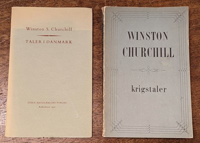 Lot 371 - Churchill (Winston). Københavns Universitets Promotionsfest, Copenhagen: Bogtrykkeri, 1951