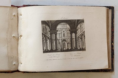 Lot 26 - Les Curiosites de la Ville de Milan et de ses Environs, Milan: Vallardi, 1820