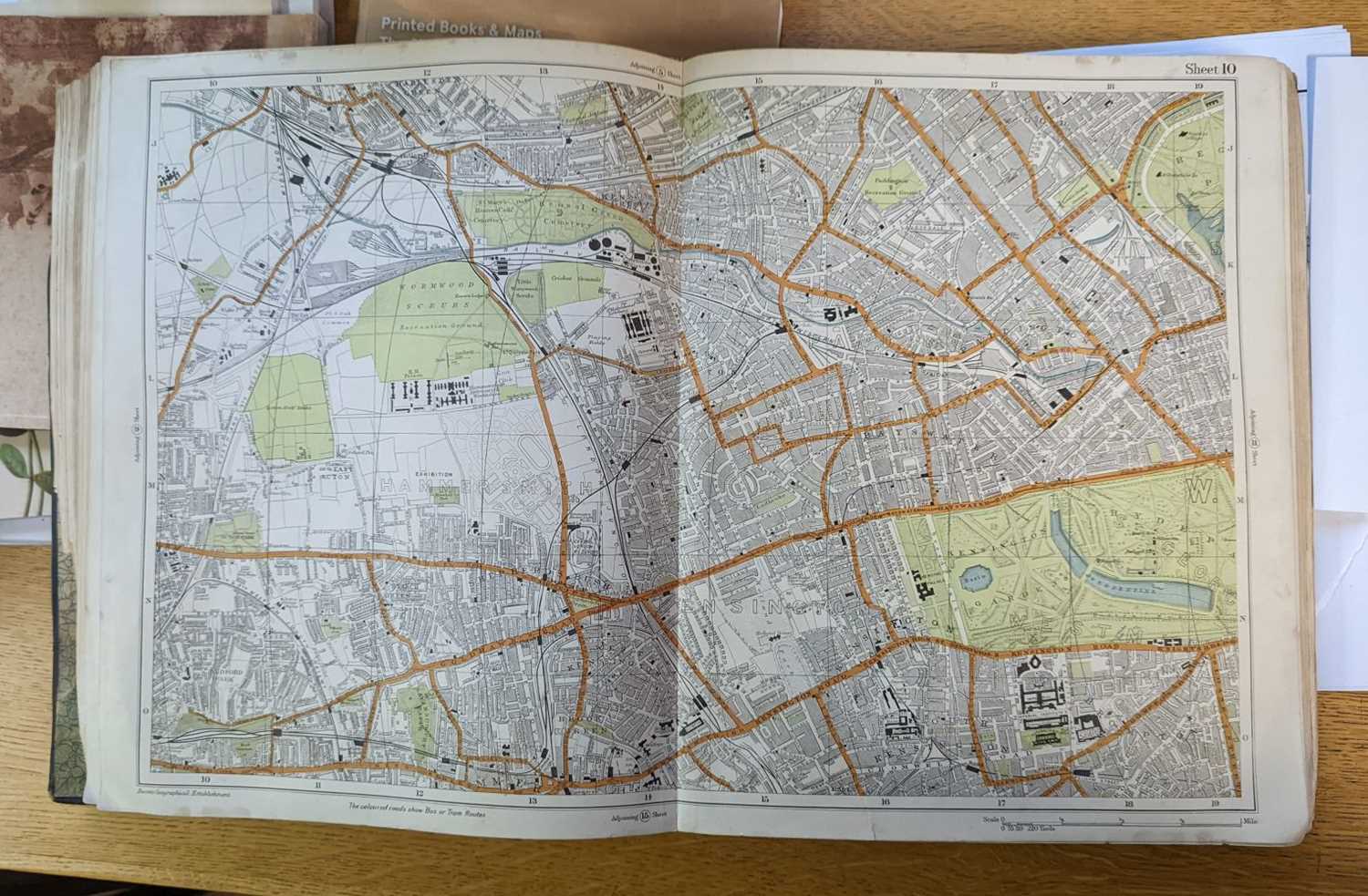 Lot 48 Bacon (G. W.). Bacon's LargeScale Atlas of