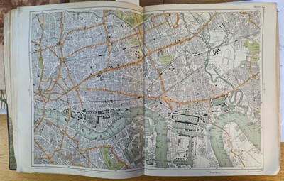Lot 48 - Bacon (G. W.). Bacon's Large-Scale Atlas of London and Suburbs (Revised Edition)..., circa 1910