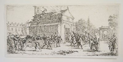 Lot 40 - Callot (Jacques, 1592-1635). Les Petites Misères de la Guerre..., 1636