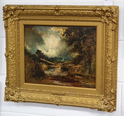 Lot 108 - Cox (David, 1783-1859). A Stormy Riverscape