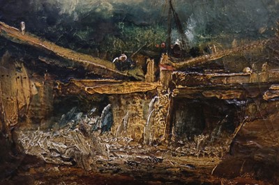 Lot 108 - Cox (David, 1783-1859). A Stormy Riverscape