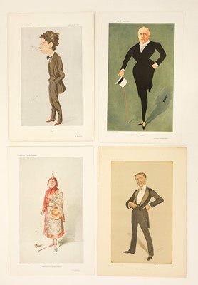 Lot 201 - Vanity Fair. Thirty-one caricatures relating to the theatre, late 19th and early 20th century