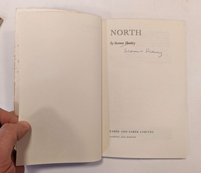 Lot 402 - Heaney (Seamus). North, presentation copy, London: Faber, 1978