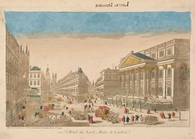 Lot 184 - London. Four vue d'optique, circa 1750