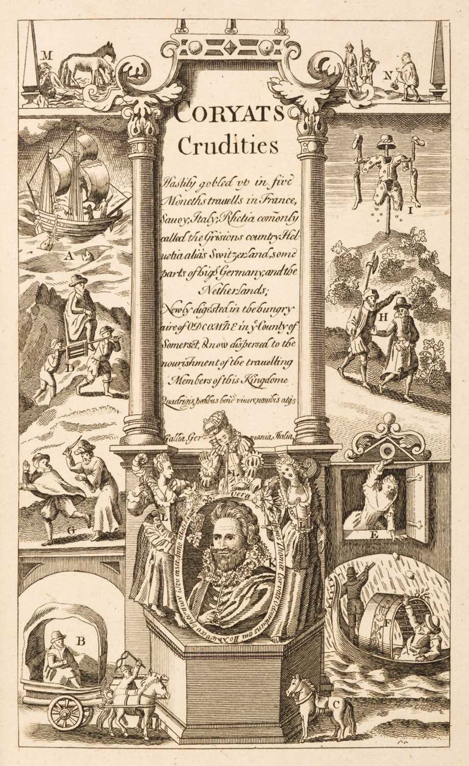 Lot 6 - Coryate (Thomas). Coryate's Crudities; Reprinted from the Edition of 1611