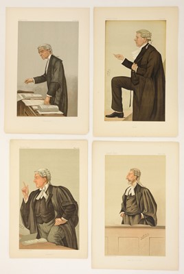Lot 196 - Vanity Fair Caricatures. A collection of 30 legal caricatures, late 19th & early 20th century