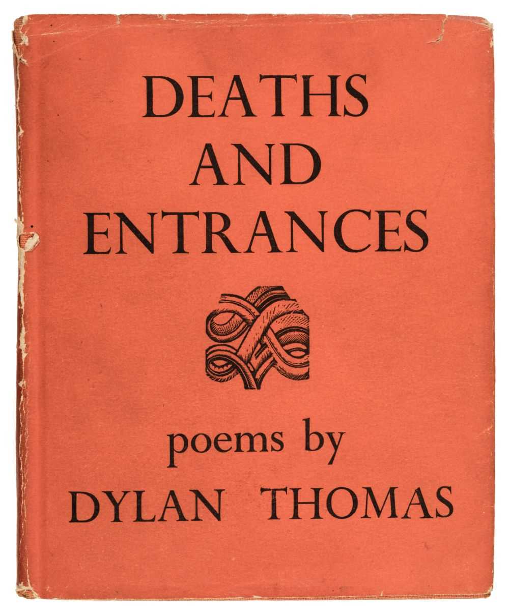 Lot 424 - Thomas (Dylan). Deaths and Entrances, 1st edition, J.M. Dent & Sons, 1946