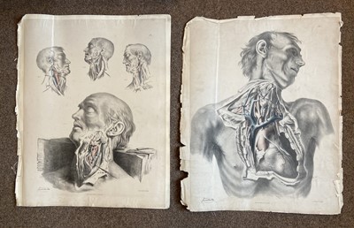 Lot 129 - Maclise (Joseph). Fifty medical and surgical lithographs, circa 1856