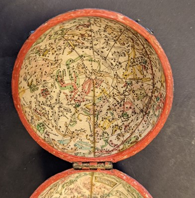 Lot 137 - Pocket Globe. A Correct Globe with the New Discoveries, circa 1785