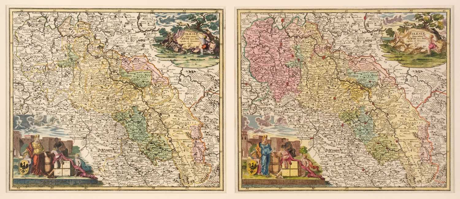 Lot 145 - Silesia. Weigel (Christoph), Silesia Ducatus in XVII suos Principatus..., circa 1700