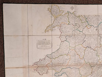 Lot 146 - Southern England & Wales. Hollar (Wenceslaus), Carte de l'Angleterre..., John Garrett, 1676