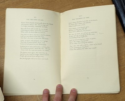 Lot 391 - Amis (Kingsley). A Frame of Mind, Eighteen Poems, 1st edition, inscribed by the author, 1953