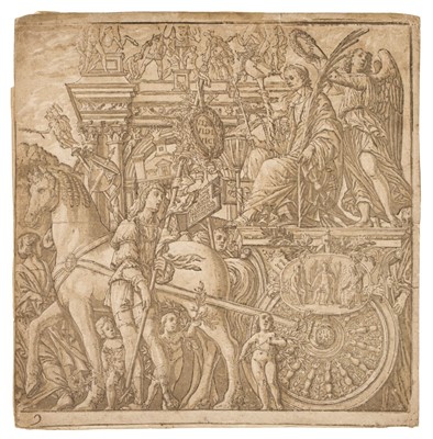 Lot 26 - Andreani (Andrea, 1558/59-1629). The Triumphs of Caesar, chiaroscuro woodcut, 1599