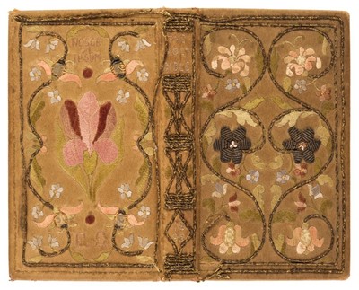 Lot 312 - Embroidered binding. The Holy Bible, Oxford University Press, circa 1895