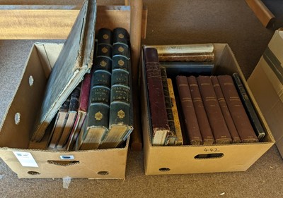 Lot 442 - Plate Books. A collection of 19th century plate books & related reference