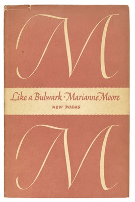 Lot 410 - Moore (Marianne). Like a Bulwark, 1st edition, New York: Viking Press, 1956