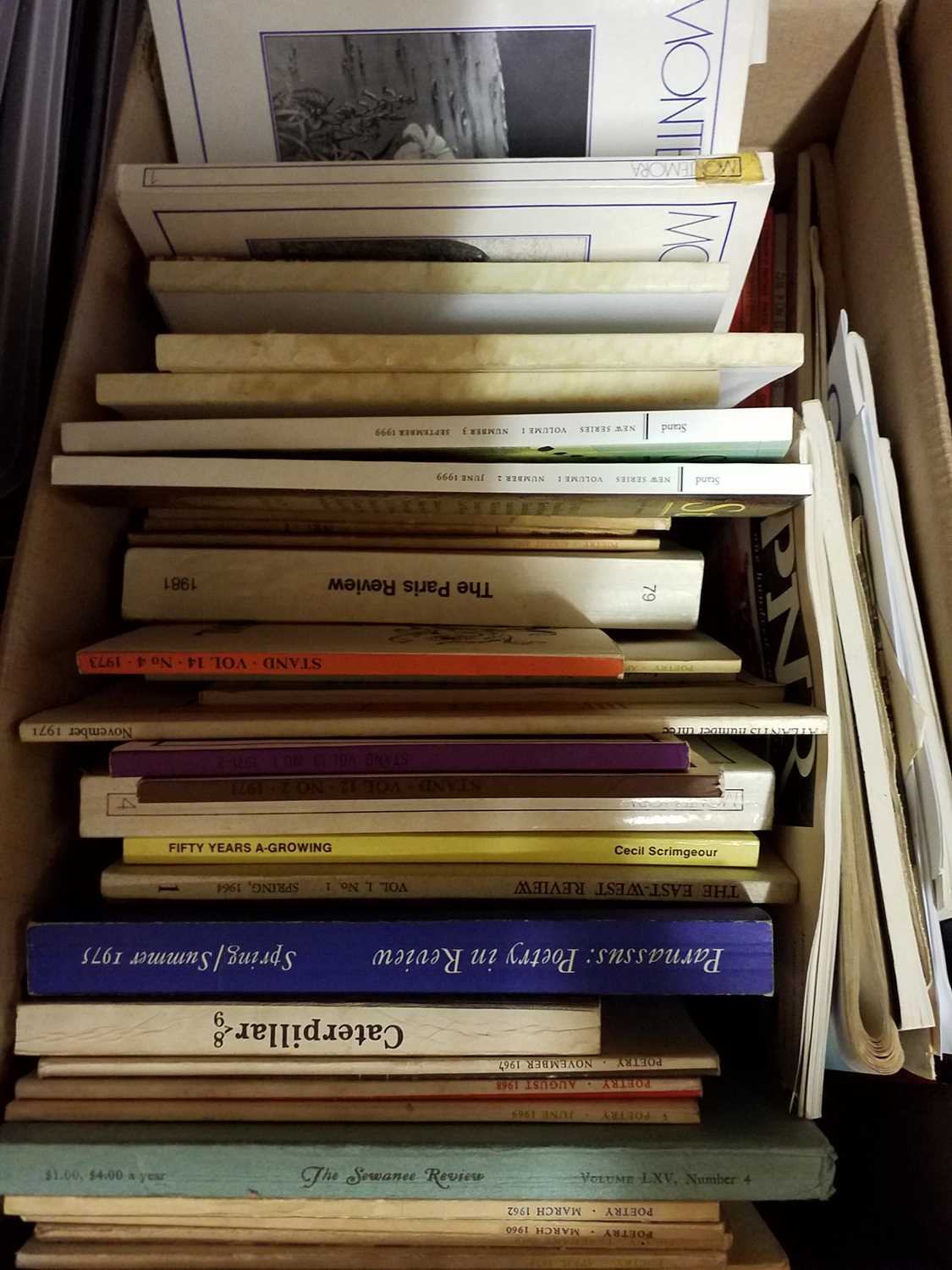 Lot 408 - Literary periodicals. A large collection of