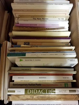 Lot 408 - Literary periodicals. A large collection of individual issues