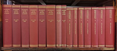 Lot 219 - British Academy. Proceedings, 20 volumes, 1983-2002