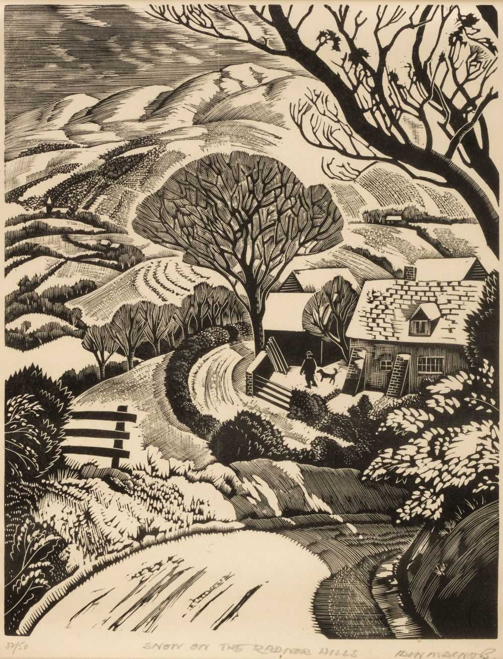 Lot 204 - Macnab (Iain, 1890-1967). Snow on the Radnor Hills