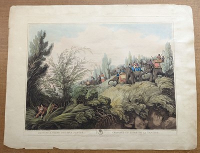 Lot 184 - Williamson (Captain T. & Howitt S.). 13 prints originally published in Oriental Field Sports, 1807