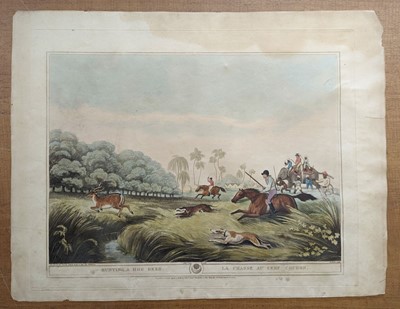 Lot 184 - Williamson (Captain T. & Howitt S.). 13 prints originally published in Oriental Field Sports, 1807