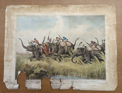 Lot 184 - Williamson (Captain T. & Howitt S.). 13 prints originally published in Oriental Field Sports, 1807