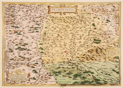 Lot 136 - Hungary & Transylvania. Ortelius (Abraham), Transilvania,  1573
