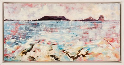 Lot 248 - Collis (Louise, 1976-). Worms Head Shimmer, oil on canvas