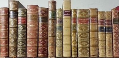 Lot 189 - Bindings. 46 volumes of 19th & early 20th-century literature