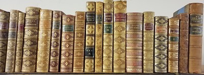 Lot 189 - Bindings. 46 volumes of 19th & early 20th-century literature