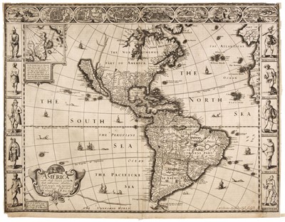 Lot 110 - Americas. Speed (John), America with those known parts in that unknowne worlde, 1627