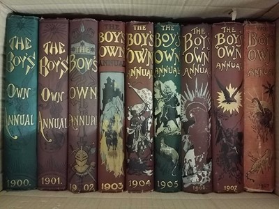 Lot 301 - The Boy's Own Annual. 37 volumes, circa 1900-36