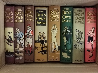 Lot 301 - The Boy's Own Annual. 37 volumes, circa 1900-36